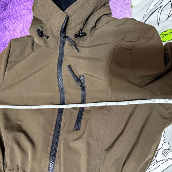 Calvin Klein Women's Khaki Brown Winter Utility Jacket - Picture 13 of 15